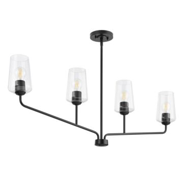 Four Light Linear Chandelier