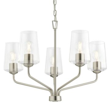 Celino  Chandelier in Brushed Nickel by Progress Lighting