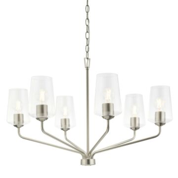 Celino  Chandelier in Brushed Nickel by Progress Lighting