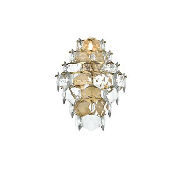 Adaline  Wall Sconce in Satin Gold by Elegant Lighting