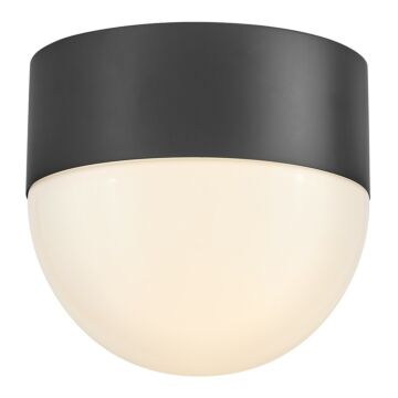 Bardi LED Flush Mount in Black by Lark
