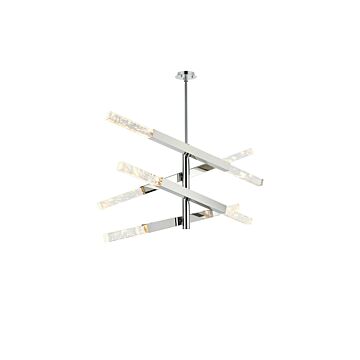Ari  Pendant in Chrome by Elegant Lighting