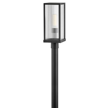 Torrent LED Post Mount in Black by Hinkley