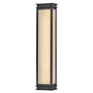 Rockwell LED Wall Mount in Textured Black by Hinkley