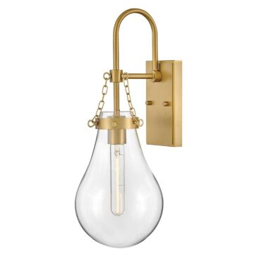 Eloise LED Wall Sconce in Lacquered Brass by Hinkley