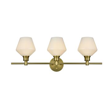 Gene  Wall Sconce in Satin Gold by Elegant Lighting