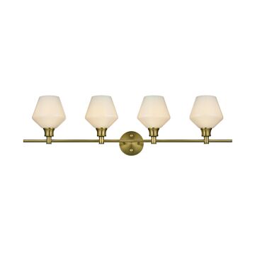 Gene  Wall Sconce in Satin Gold by Elegant Lighting
