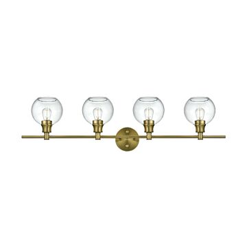Collier  Wall Sconce in Satin Gold by Elegant Lighting