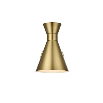 Halycon  Wall Sconce in Satin Gold by Elegant Lighting