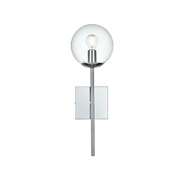 Neri  Wall Sconce in Satin Gold by Elegant Lighting