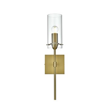 Elsreth  Wall Sconce in Satin Gold by Elegant Lighting