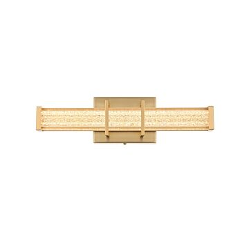 Ivaan LED Wall Sconce in Satin Gold by Elegant Lighting