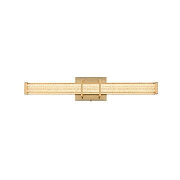 Ivaan LED Wall Sconce in Satin Gold by Elegant Lighting
