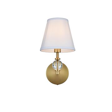 Bethany  Wall Sconce in Satin Gold by Elegant Lighting