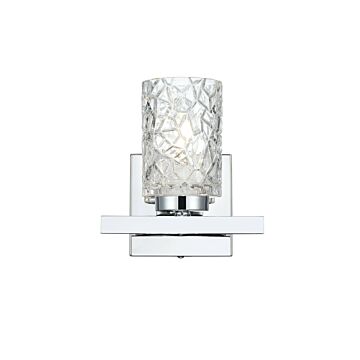 Cassie  Wall Sconce in Chrome by Elegant Lighting