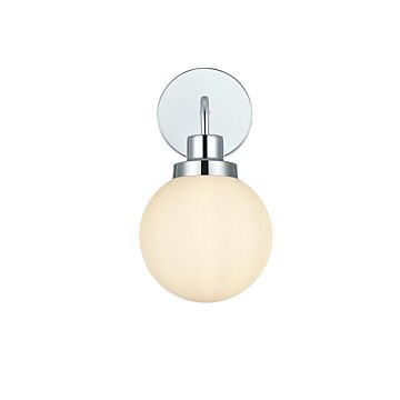 Hanson  Wall Sconce in Chrome by Elegant Lighting