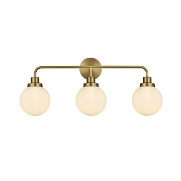Hanson  Wall Sconce in Satin Gold by Elegant Lighting