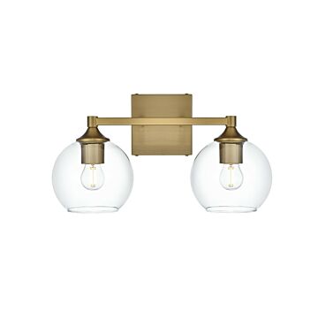 Eero  Wall Sconce in Satin Gold by Elegant Lighting