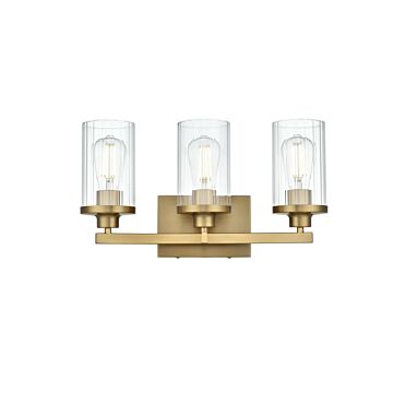 Thane  Wall Sconce in Satin Gold by Elegant Lighting