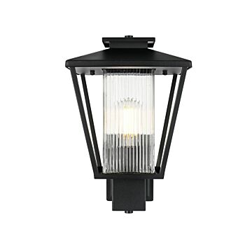 Gaul  Outdoor Wall Sconce in Black by Elegant Lighting