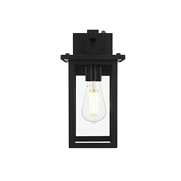 Venango  Outdoor Wall Sconce in Black by Elegant Lighting