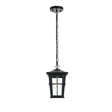 Bodine  Outdoor Pendant in Black by Elegant Lighting