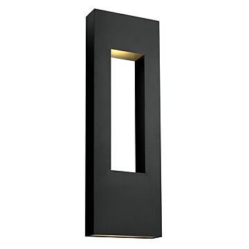 Hinkley Atlantis 3-Light Outdoor Light In Satin Black