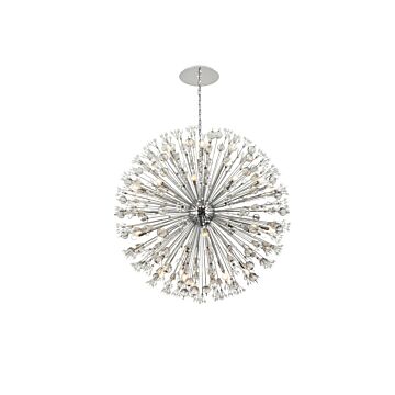 Vera 34 Light Pendant in  by Elegant Lighting