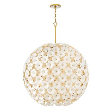 Marianne LED Chandelier in Deluxe Gold by Fredrick Ramond