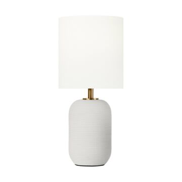 Fanny  Table Lamp in Matte White Ceramic by Visual Comfort Studio