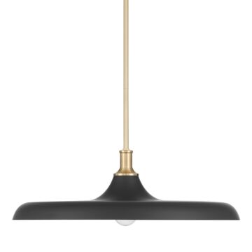 Moriso  Pendant in Matte Black by Hunter Fans