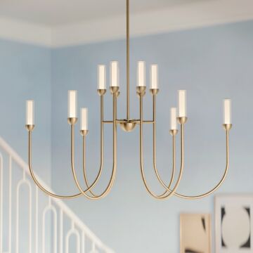Moraine LED Chandelier in Champagne Bronze by Kichler