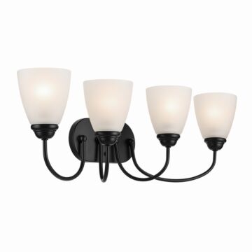 Jolie  Bathroom Vanity Light in Black by Kichler