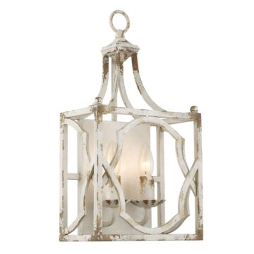Laurent  Wall Sconce in Antique Ivory by Golden Lighting