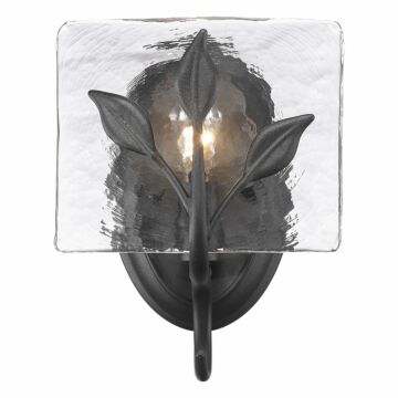 Calla  Wall Sconce in Natural Black by Golden Lighting