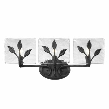 Calla  Bathroom Vanity Light in Natural Black by Golden Lighting