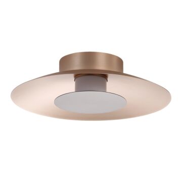 Luma LED Flush Mount in French Gold by Golden Lighting