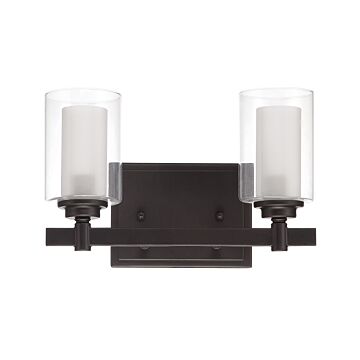 Celeste Two Light Vanity in Espresso by Craftmade