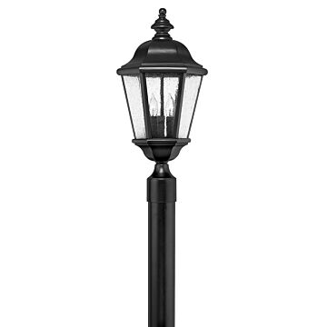 Hinkley Edgewater 3-Light Outdoor Light In Black