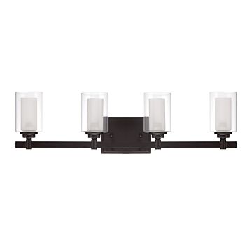 Celeste Four Light Vanity in Espresso by Craftmade
