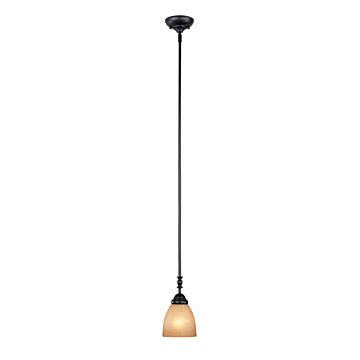 Apollo 1-Light Mini Pendant in Oil Rubbed Bronze