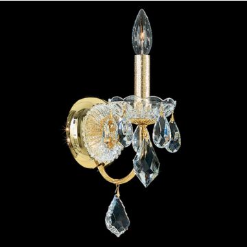 Century One Light Wall Sconce in Gold by Schonbek