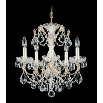 Century Five Light Chandelier in Etruscan Gold by Schonbek