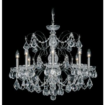 Century Eight Light Chandelier in Heirloom Gold by Schonbek