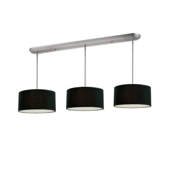 Z-Lite Albion 9-Light Linear Pendant Light In Brushed Nickel