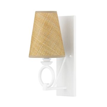 Pendelton One Light Wall Sconce in White Plaster by Hudson Valley
