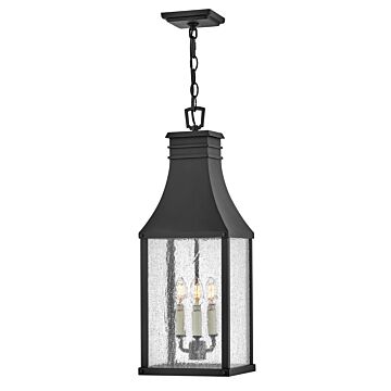 Hinkley Beacon Hill 3-Light Outdoor Light In Museum Black