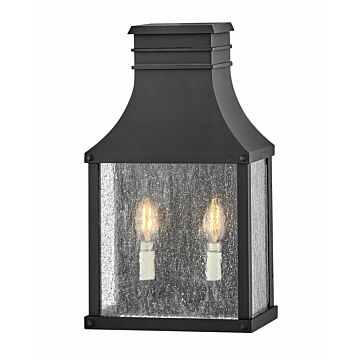 Hinkley Beacon Hill 2-Light Outdoor Light In Museum Black