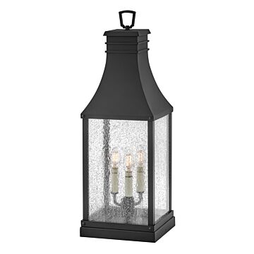 Hinkley Beacon Hill 3-Light Outdoor Light In Museum Black