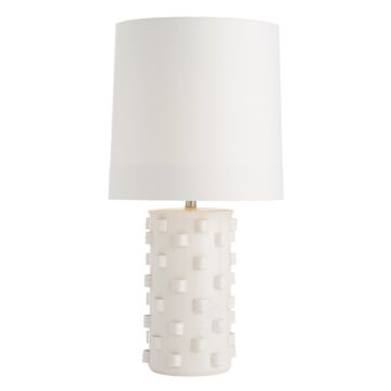 Robertson One Light Table Lamp in Ivory Crackle by Arteriors